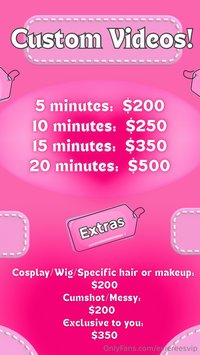 eviereesvip leak - Realised I hadn’t properly posted my custom rates here for a..