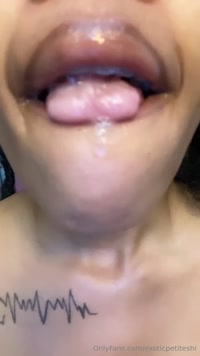 exoticpetiteshi leak - wish it was me gagging on your dick instead