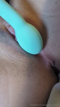 gabbywoods leak - Watch my pussy cum up close And the lil grooly mess I made..