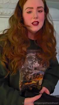 georgietheredhead leak - Try my new corset on with me! I talk about how to put it on ..