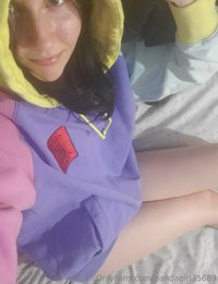 gummypanda888 leak - Wearing a Teddy Fresh hoodie and a butt plug