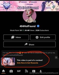 hot404found leak - I'm entering the contest! if you want to support me, just g..