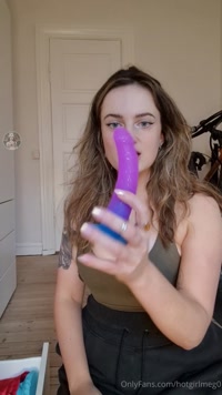 hotgirlmeg0 leak - part 2 of my toy tour - all my anal toys! I've got dildos, b..