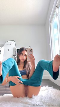 izzygreen leak - does anyone else get feral level horny after working out? ..