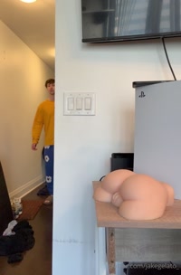 jakegelato leak - POV: Your roommate walks in the room and starts fucking his ..