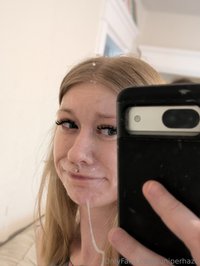 juniperhaze leak - Always gotta take a cum selfie