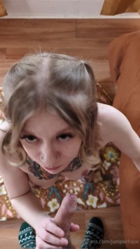 juniperhaze leak - No cumshot this time, just some sloppy to edge Frondo (he's ..