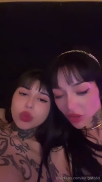 kitigato69 leak - Con mi amiga tenemos n sorteo dejaré pack juntas mi amor a l..