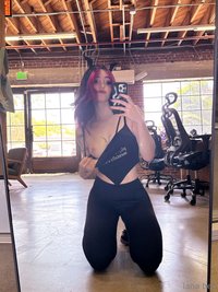 lanabeexo leak - Lil tit flash before my photoshoot dont tell, okay?