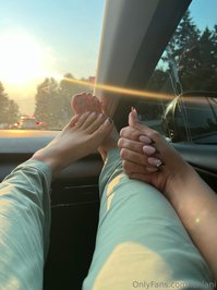 lehlani leak - New nails I’ve never done a brown French before. I feel so..