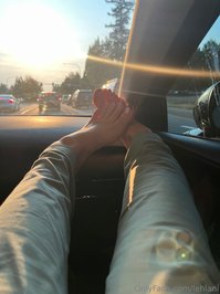 lehlani leak - New nails I’ve never done a brown French before. I feel so..