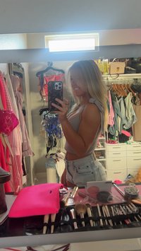 littlebuffbabe leak - Got my hair done - i think you guys like blonde best