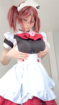 lizyhsan leak - Momo Ayase en trajecito de maid ❤️, porfis apoyen con la me..