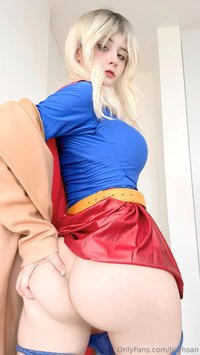 lizyhsan leak - Súper girl !!, Estuve jugando un rato con la otra súper gi..