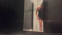 maddie4daddie leak - Gym fitting room strip ❤️