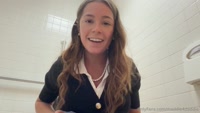 maddie4daddie leak - Cumming at school!