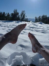 marythevamp leak - I put my little feet in the snow