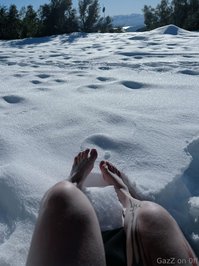 marythevamp leak - I put my little feet in the snow