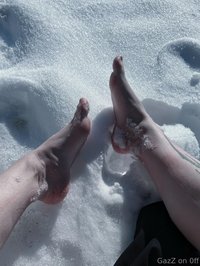 marythevamp leak - I put my little feet in the snow