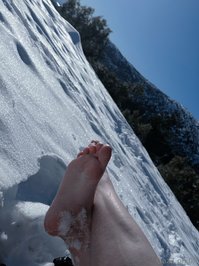 marythevamp leak - I put my little feet in the snow