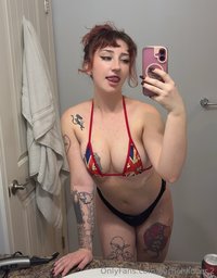 mattiegarf leak - i’m debating something, do i keep the hair red or dye it bla..