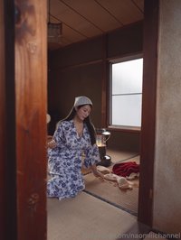 naomiiichannel leak - My new Japanese room and my favorite Kimono’s pajamas❤️‍And..