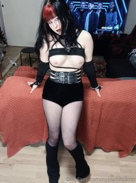nymphovamp leak - Scroll to slowly undress me