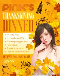 pinkchyunsfw leak - ***˗ˏˋPink's Thanksgiving Dinner!ˎˊ˗*** **This Thanksgivin..