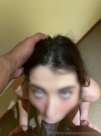 pumpthenplay leak - Looks so hot with a dick in her mouth Do you wish this was..