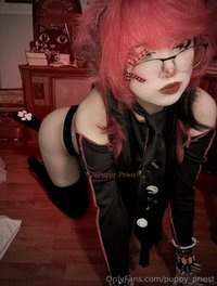 puppy_priest leak - I tried doing scene hair for this one!!! I thought it looked..