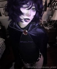 puppy_priest leak - Raven cosplay PLUS bunny boy mouth stuff! I don’t usually li..
