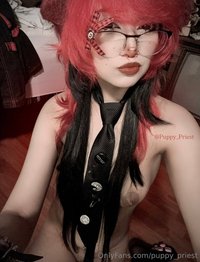 puppy_priest leak - I tried doing scene hair for this one!!! I thought it looked..