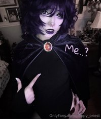 puppy_priest leak - Raven cosplay PLUS bunny boy mouth stuff! I don’t usually li..