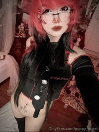 puppy_priest leak - I tried doing scene hair for this one!!! I thought it looked..