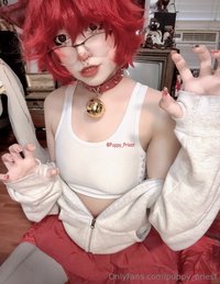 puppy_priest leak - Trans cat boy in his binder!! Being a femboy into pet play t..
