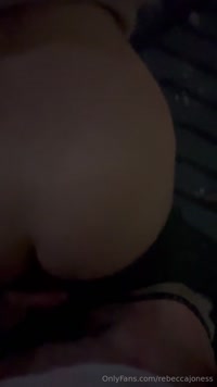 rebeccajoness leak - balcony??