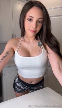 rebeccalovexx leak - Can I make you something to eat baby?