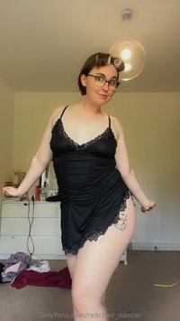 redchair_dancer leak - I treated myself to some lingerie for my b-day tomorrow and ..