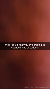 rocketbabey leak - Fresh off the press caption story! Ruby is fighting with her..