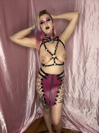 roxxi_diamond leak - My 1st real leather outfit. Unfortunately ordering this cust..