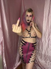 roxxi_diamond leak - My 1st real leather outfit. Unfortunately ordering this cust..