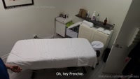 secrettherapy leak - Frenchie's 2nd visit, and she squirted during the massage!Fr..