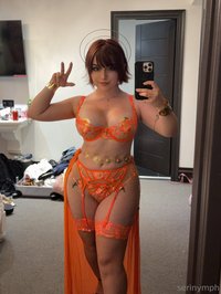 serinymph leak - bad photo because my airbnb lighting is stinky, but i’m goin..