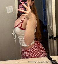 sexyredinbed leak - boobs were huge yesterday