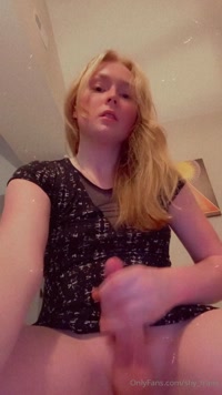 shy_trans leak - Cumming back to back for u guys Meant to post these last ni..