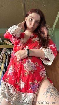 simpqueen leak - forgot to wear a swimsuit under my swimsuit coverup