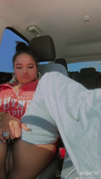 skybellaa leak - Playing With My Juicy Fat Pussy In The Carr