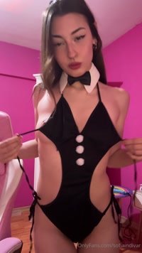 sofiaindivar leak - Today I dressed up as a bunny...wanna see how I pull it off?..