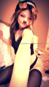 strawbeariemilkk leak - POV: it’s the year of the dog Snapchat filter craze. And you..