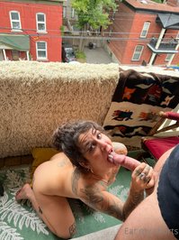 stupidstepsister leak - I blew him on the balcony @thefleshmechanic